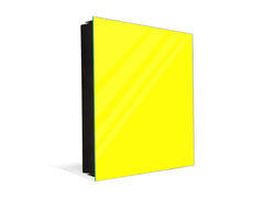 Caja de llaves para montaje en pared Serie de colores K18A Amarillo Limón