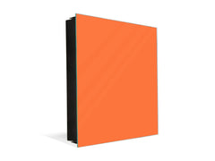 Caja de llaves para montaje en pared Serie de colores K18A Naranja Pastel