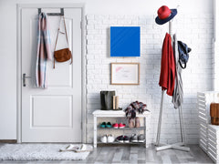 Armadietto portachiavi decorativo con lavagna K18B Serie di colori: Blu Azzurro