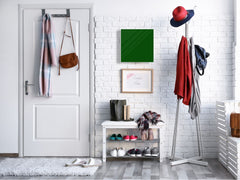 Schlüsselkasten zur Wandmontage mit dekorativer Magnettafel K18B Reihe von Farben: Dark Green