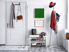 Armadietto portachiavi decorativo con lavagna K18B Serie di colori: Verde Foresta