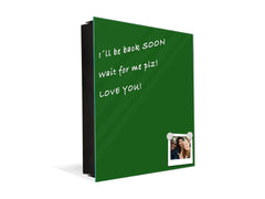 Armadietto portachiavi decorativo con lavagna K18B Serie di colori: Verde Foresta