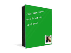 Schlüsselkasten zur Wandmontage mit dekorativer Magnettafel K18B Reihe von Farben: Bright Green