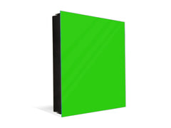 Armadietto portachiavi decorativo con lavagna K18B Serie di colori: Verde Giallo