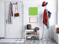 Armadietto portachiavi decorativo con lavagna K18B Serie di colori: Verde Pastello