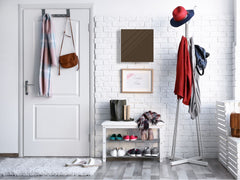 Armadietto portachiavi decorativo con lavagna K18B Serie di colori: Marrone