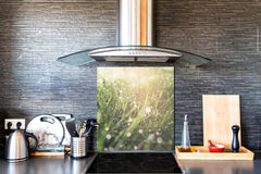 Kitchen & Bathroom splashback BS17 Green grass and cereals Series Grass Leaf Green 1