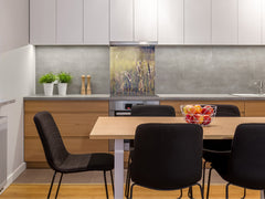 Kitchen & Bathroom splashback BS17 Green grass and cereals Series Cereal Meadow Stalk 1