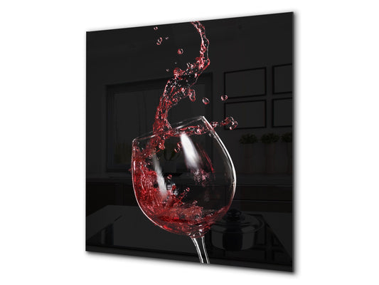 Panel de vidrio templado - Serie de vino BS19 Vino Tinto 7