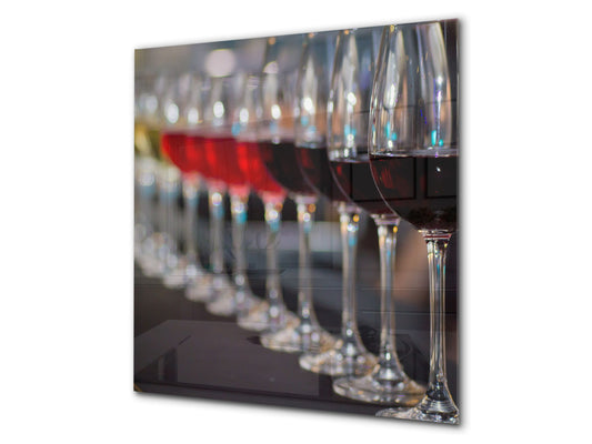 Panel de vidrio templado - Serie de vino BS19 Lámparas de vino