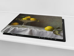 Arbeitsplattenschoner und Nudelbrett 60D02: Äpfel