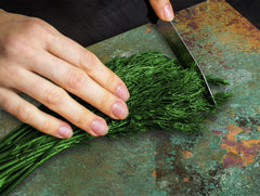 Chopping Board - Impact & Scratch Resistant - Glass Cutting Board D24 Rusted textures Series: Old copper oxidation