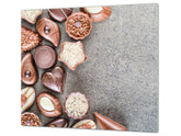 TEMPERED GLASS CHOPPING BOARD 60D13: Chocolates 1