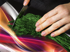 Induktionskochfeldabdeckung 60D14: Bunte Welle 1