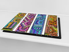 Glaskochfeld 60D21: Buntes Mosaik 2