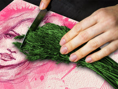 Resistant Glass Cutting Board 60D05B: Women's theme 2