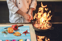 Induction Cooktop cover 60D06A: Colorful tulips 1