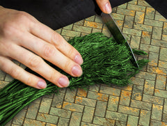 KITCHEN BOARD & Induction Cooktop Cover – Glass Pastry Board D25 Textures and tiles 1 Series: Tiny golden tiles