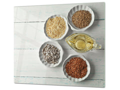 Induction Cooktop Cover Kitchen Board 60D03B: Grains 1