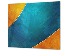 Tempered GLASS Kitchen Board – Impact & Scratch Resistant D10B Textures Series B: Texture 90