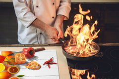 Tabla de cortar y repostería 60D02: Naranjas