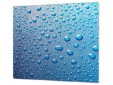 Tempered GLASS Cutting Board 60D10: Drops of water 2