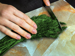 Chopping Board - Induction Cooktop Cover D21 Marbles 1 Series: Amber onyx