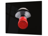Induction Cooktop Cover 60D04: A bottle of wine 1