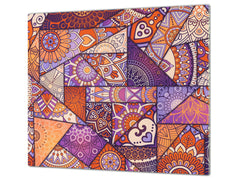 Placa de cocina de cristal 60D21: Mosaico 2