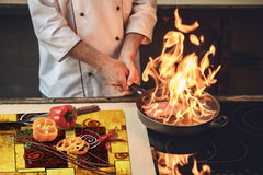 Glass Cutting Board 60D15: Egispki theme 1