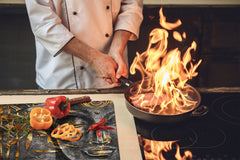 Tabla de cortar - Cubierta de la placa de inducción D04 Serie Bebidas: Cerezas 7