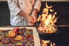 Glass stove top 60D21: Mosaic