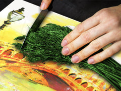 UNIQUE Tempered GLASS Kitchen Board 60D05A: Venice 1