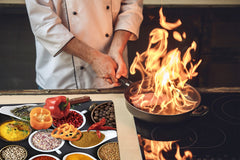 Induction Cooktop Cover Kitchen Board 60D03B: Indian spices 3