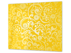 Tempered GLASS Kitchen Board – Impact & Scratch Resistant D10B Textures Series B: Texture 79