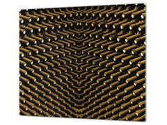 Induktionskochfeldabdeckung 60D04: Weinflaschen 1