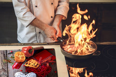 Induktionskochfeldabdeckung 60D04: I love wine 1