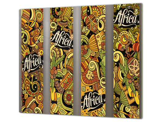 Glasschneidebrett 60D15: Afrika 2