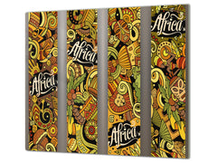 Glass Cutting Board 60D15: Africa 2