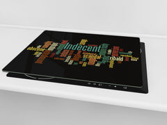 Induktionskochfeldabdeckung 60D17: Aufschrift 1