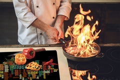 Induktionskochfeldabdeckung 60D17: Aufschrift 1