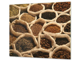 Couvre-plaques de cuisson en VERRE trempé; D05 Série Café: Épices 3