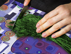 Induktionskochfeldabdeckung 60D14: Farbige Kreise