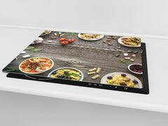 Tempered GLASS Cutting Board 60D16: Healthy eating