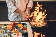 Tempered GLASS Cutting Board 60D16: Healthy porridge