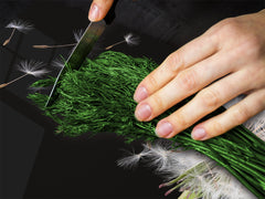 Glass Cutting Board and Worktop Saver D06 Flowers Series: Dandelion 2