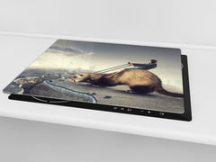 Glass Pastry Board 60D18: Stop over the precipice 1