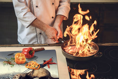 Glass Pastry Board 60D18: Stop over the precipice 1