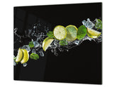 Worktop saver and Pastry Board 60D02: Lemon with mint