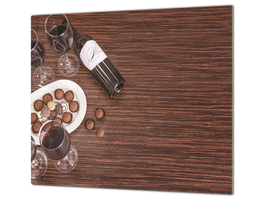 Cubierta para placa de inducción 60D04: Vino con chocolate